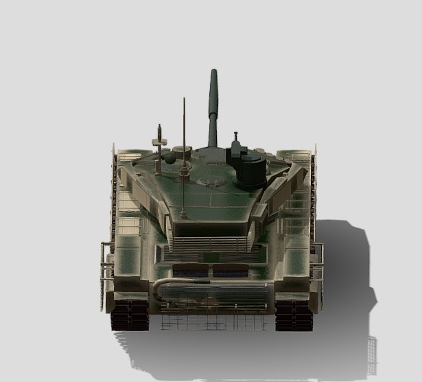 T-90M Model 2017 Proryv-3 Free 3D model_1