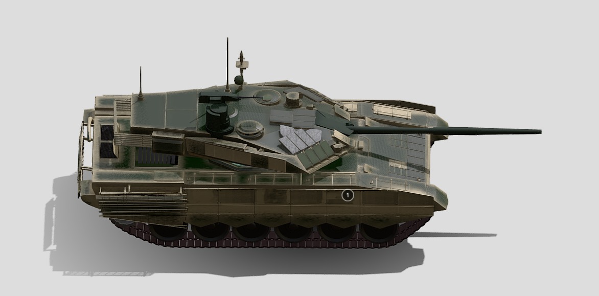 T-90M Model 2017 Proryv-3 Free 3D model_2