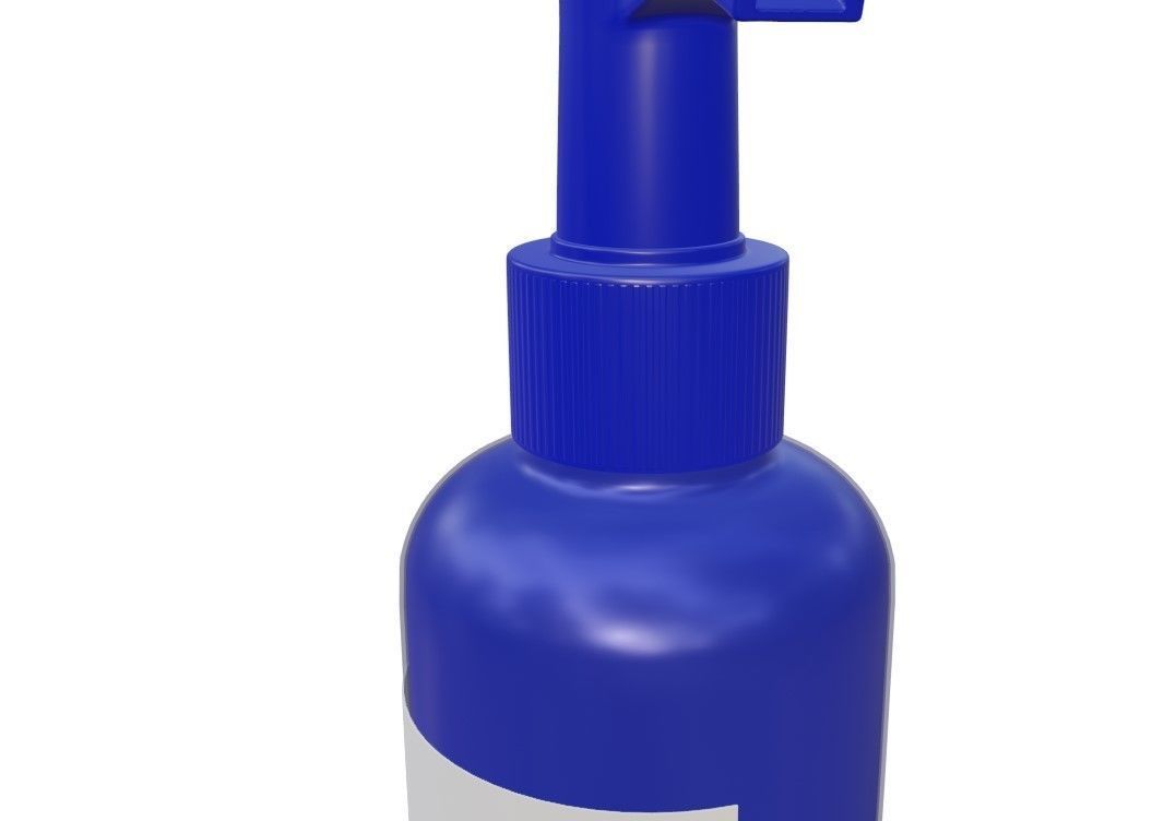 Pet hygiene Pet Ear Cleaner Low-poly 3D model_2