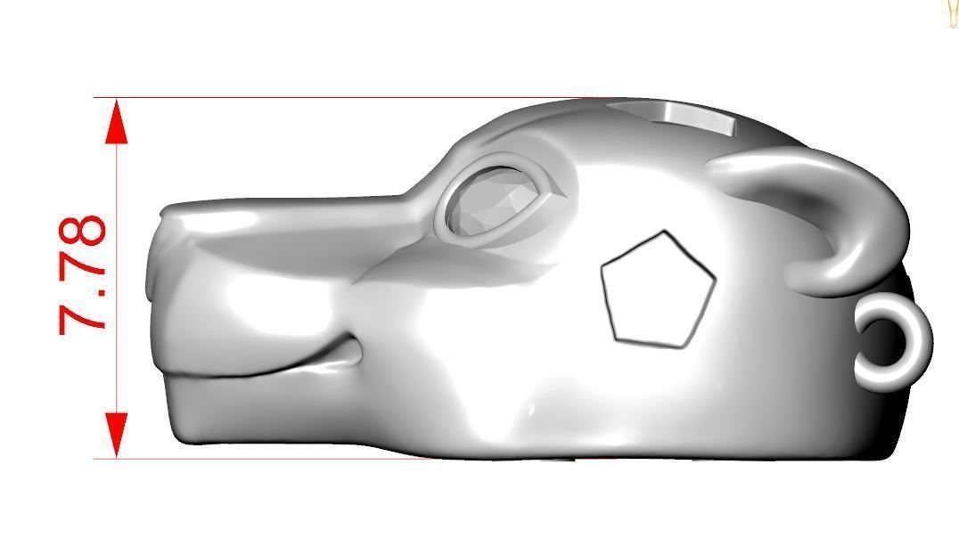 Panthere crtyer 3d printable model  3D print model_5