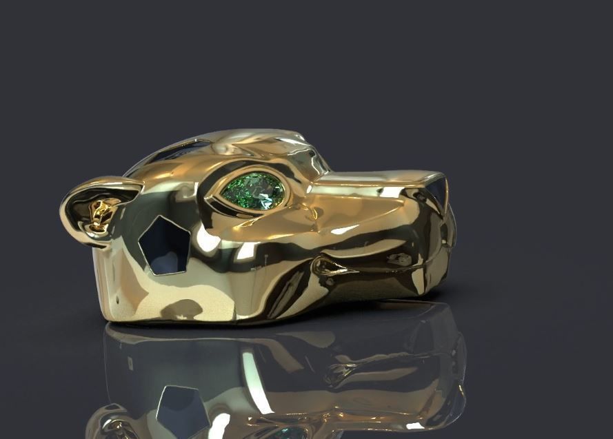 Panthere crtyer 3d printable model  3D print model_2