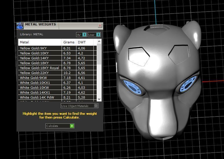 Panthere crtyer 3d printable model  3D print model_8