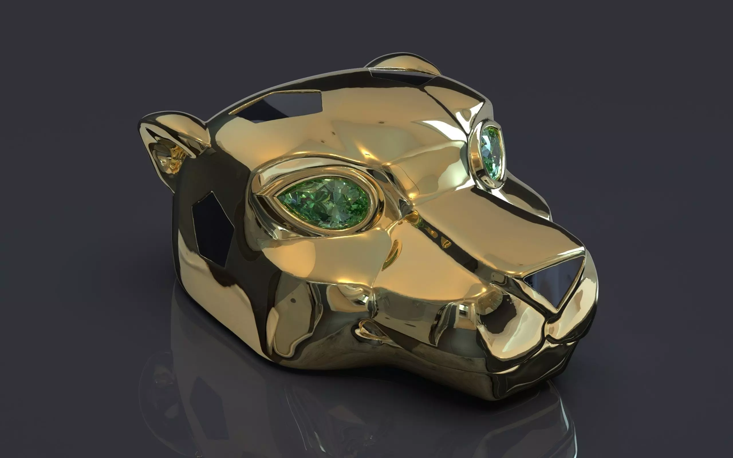 Panthere crtyer 3d printable model  3D print model_0