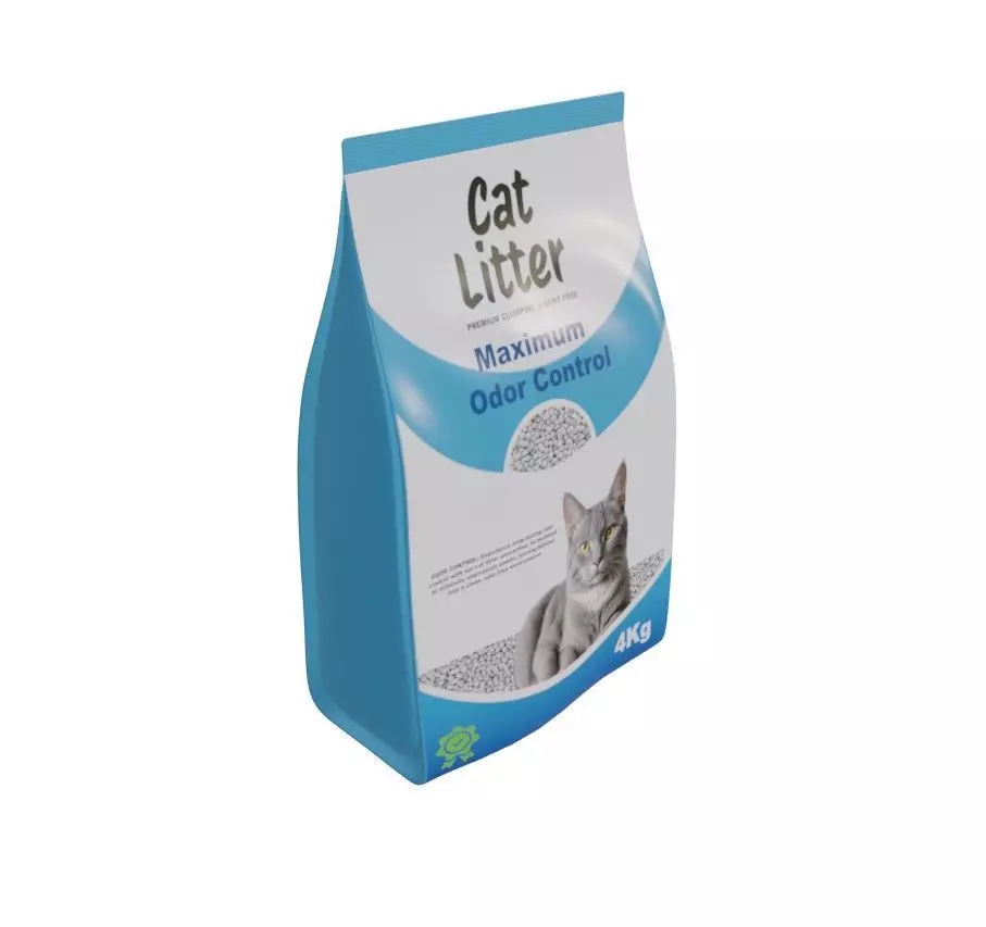 Pet accessories Cat Litter Maximum Odor Control Low-poly 3D model_0