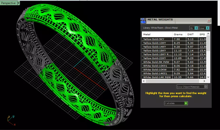 62 Ladies Bangles 3D print model_0
