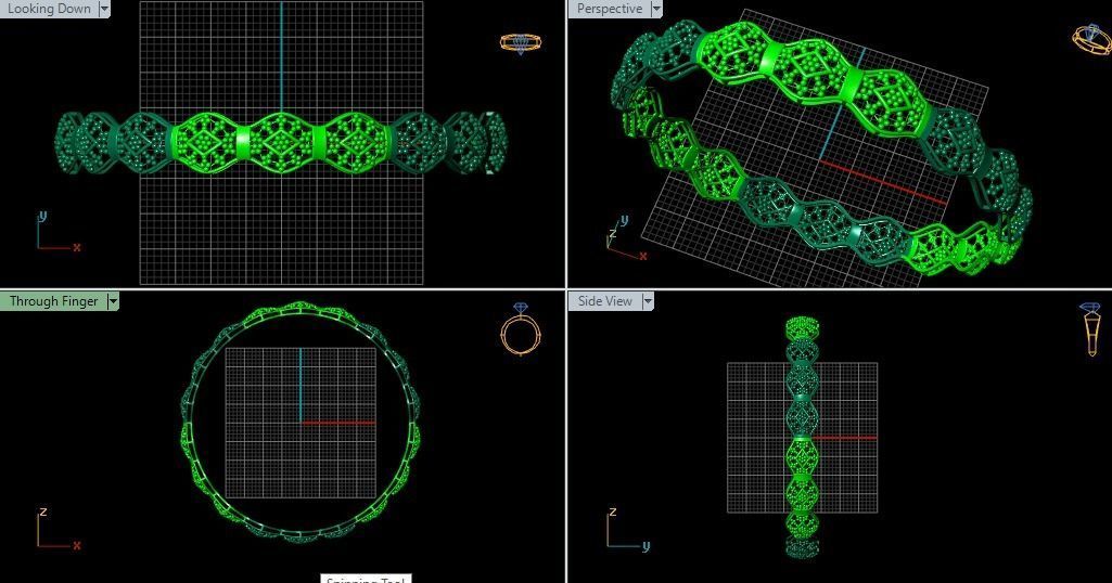 62 Ladies Bangles 3D print model_70