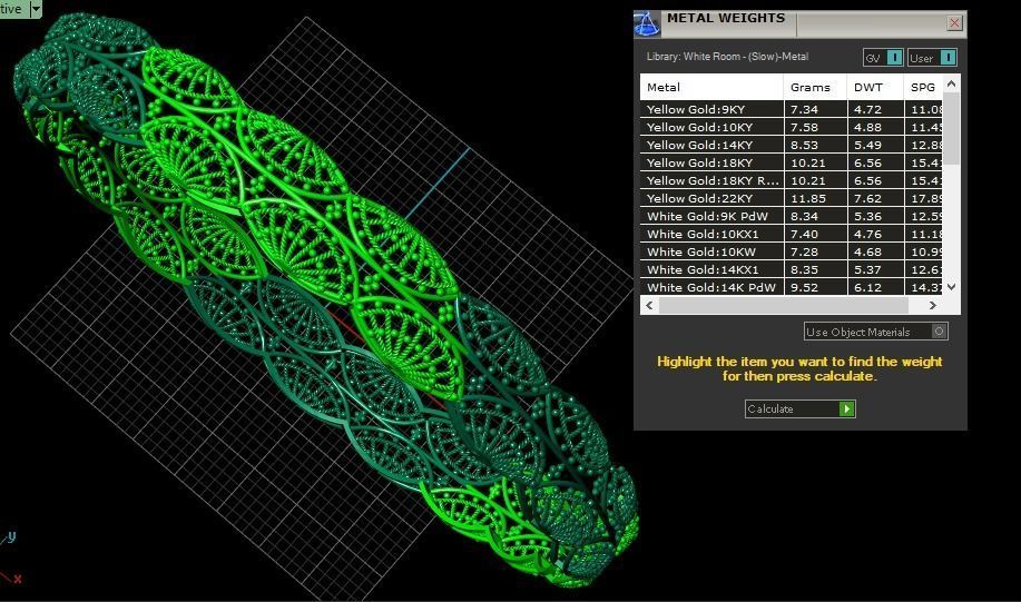 62 Ladies Bangles 3D print model_123