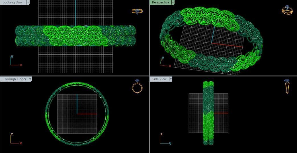 62 Ladies Bangles 3D print model_86