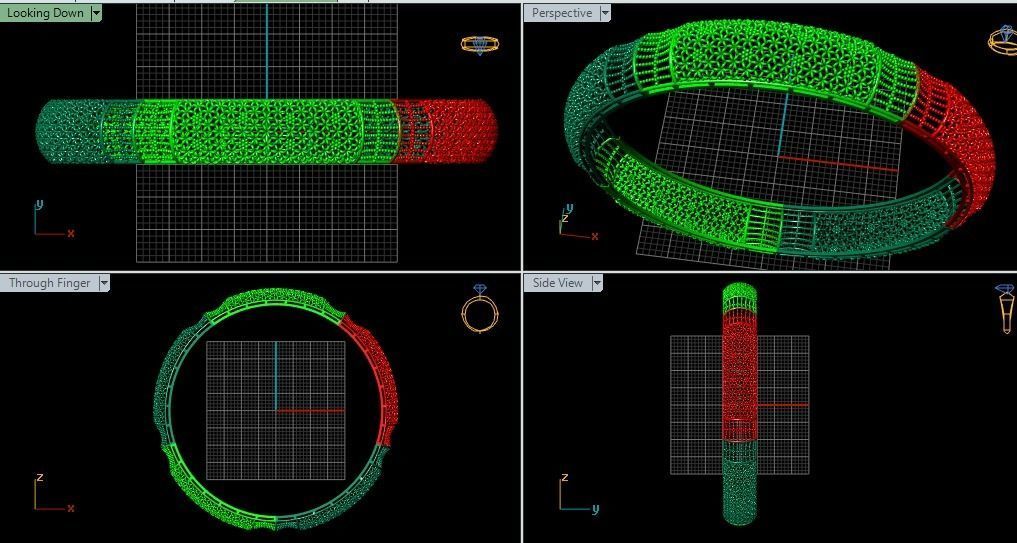 62 Ladies Bangles 3D print model_44