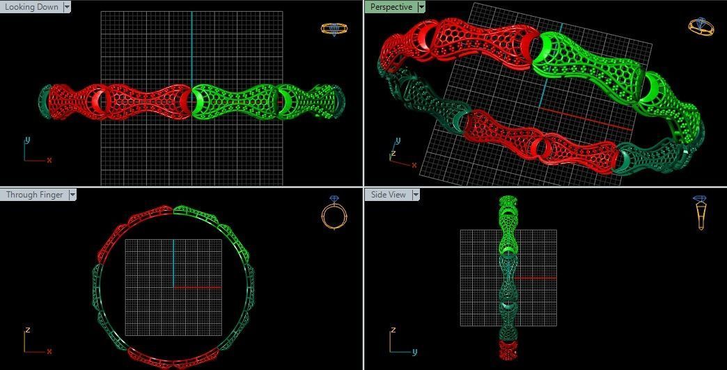 62 Ladies Bangles 3D print model_102