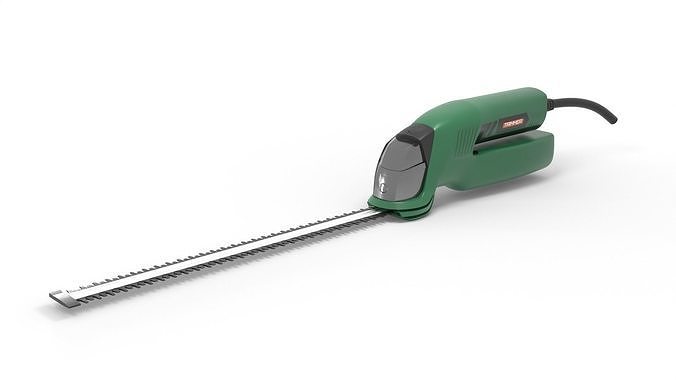 Hedge Trimmer Low-poly 3D model