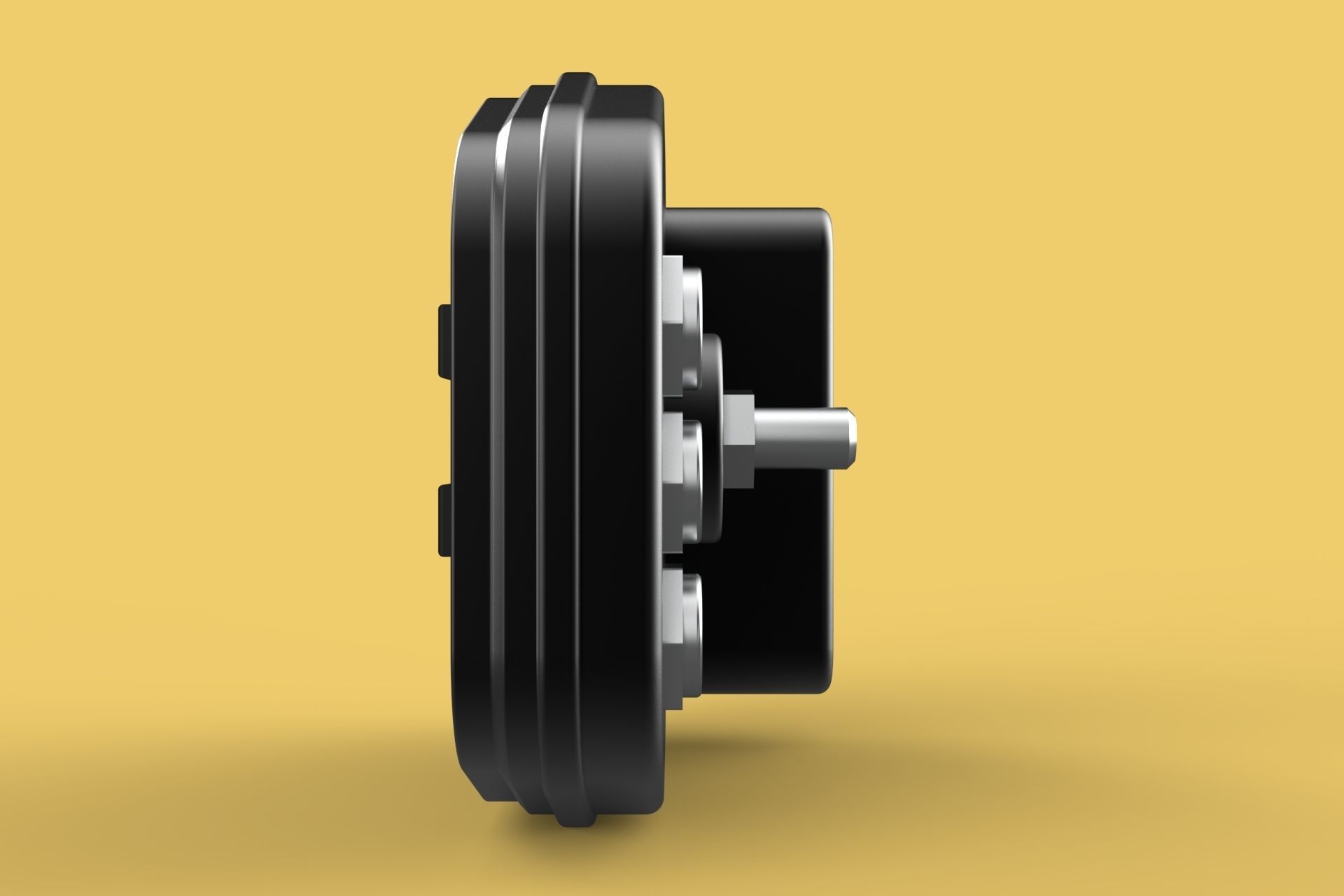 SPEEDOMETER DIGITAL MYCHRON 4 RACING LAP TIMER KART AIM 3D model_5