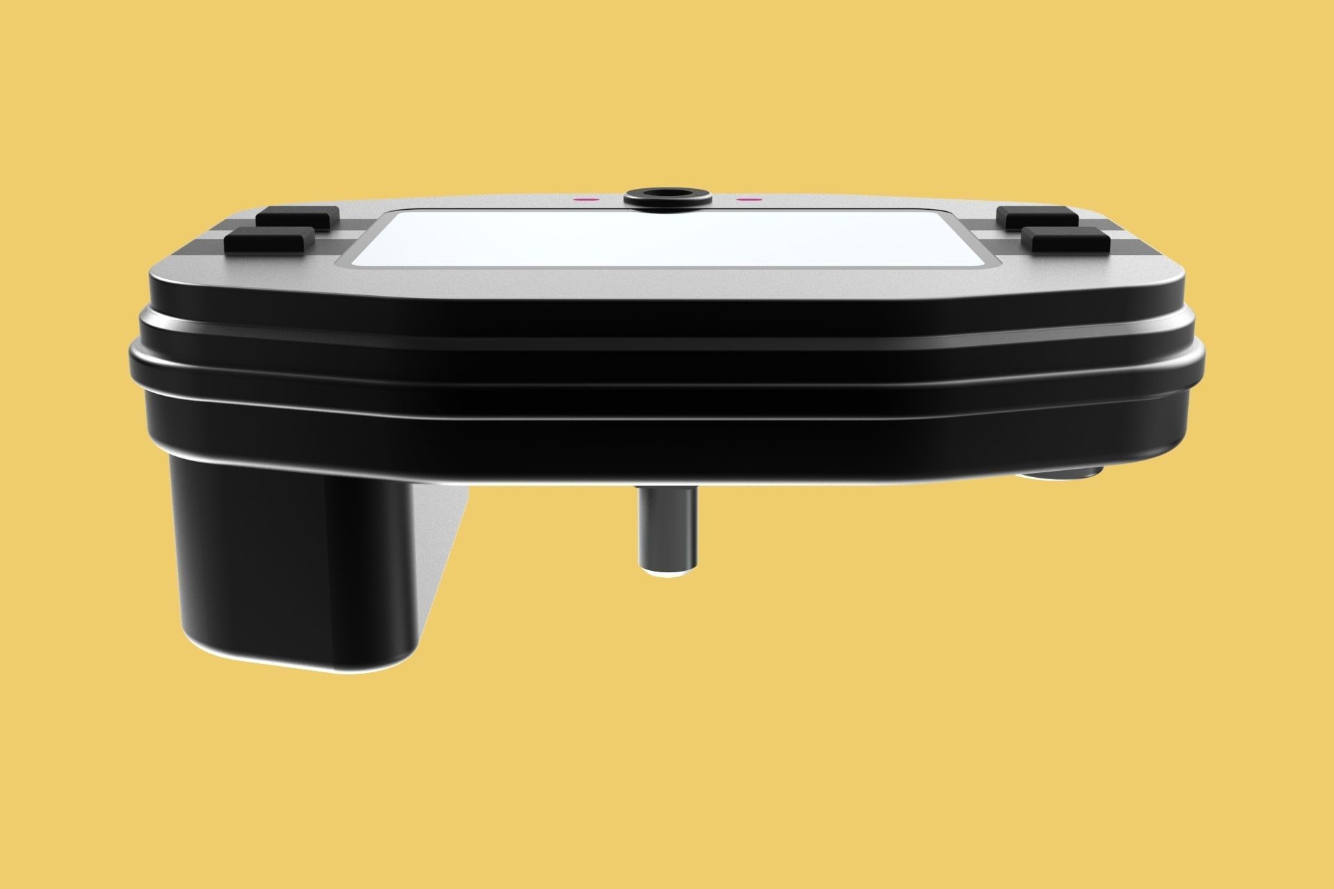 SPEEDOMETER DIGITAL MYCHRON 4 RACING LAP TIMER KART AIM 3D model_7