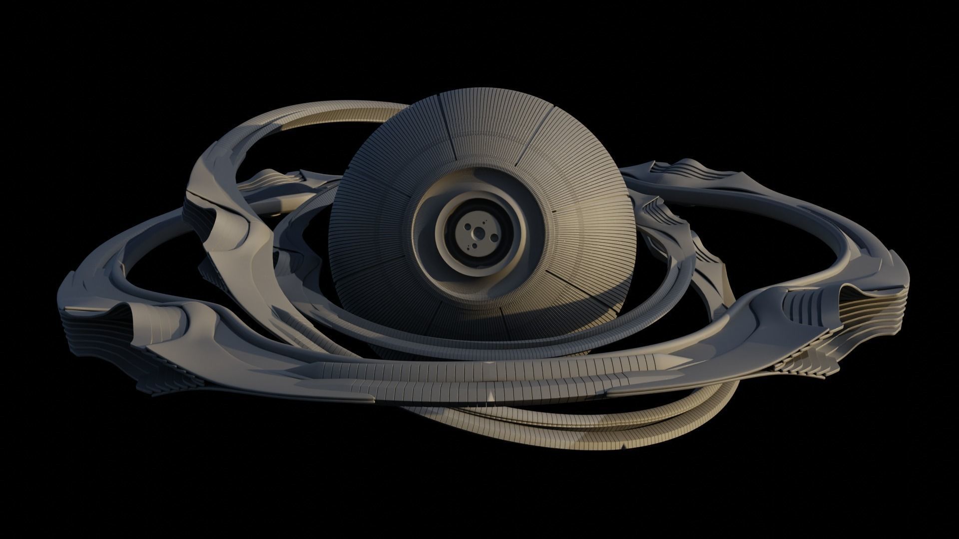 Attraction Ship 3D model_3
