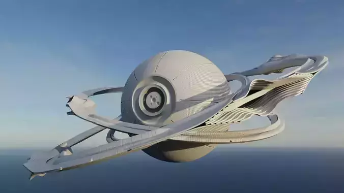Attraction Ship  3D model