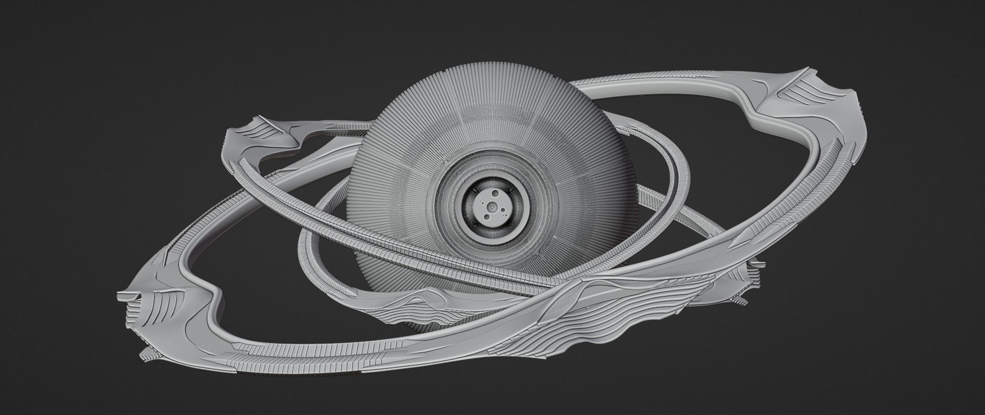 Attraction Ship 3D model_4