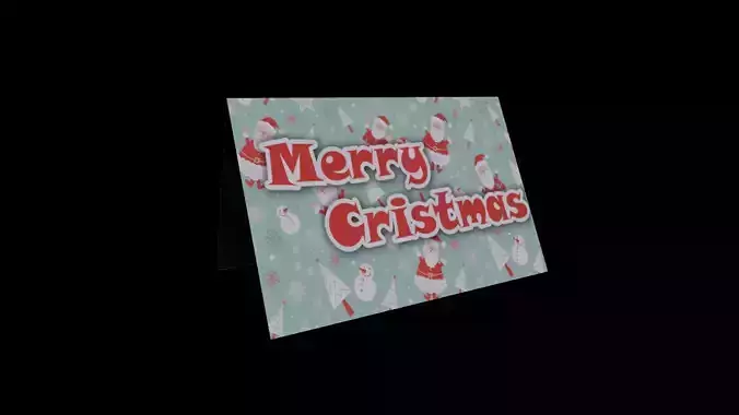 Gift Card Holder - Gift Packaking -  Game Ready - PBR