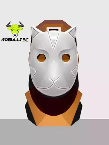 Anbu Commander Mask 3D print model