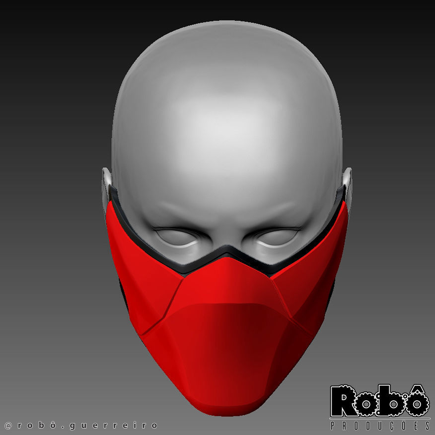 MORTAL KOMBAT 1 - ULTIMATE MK3 CLASSIC NINJA MASK FOR COSPLAY 3D print model_7