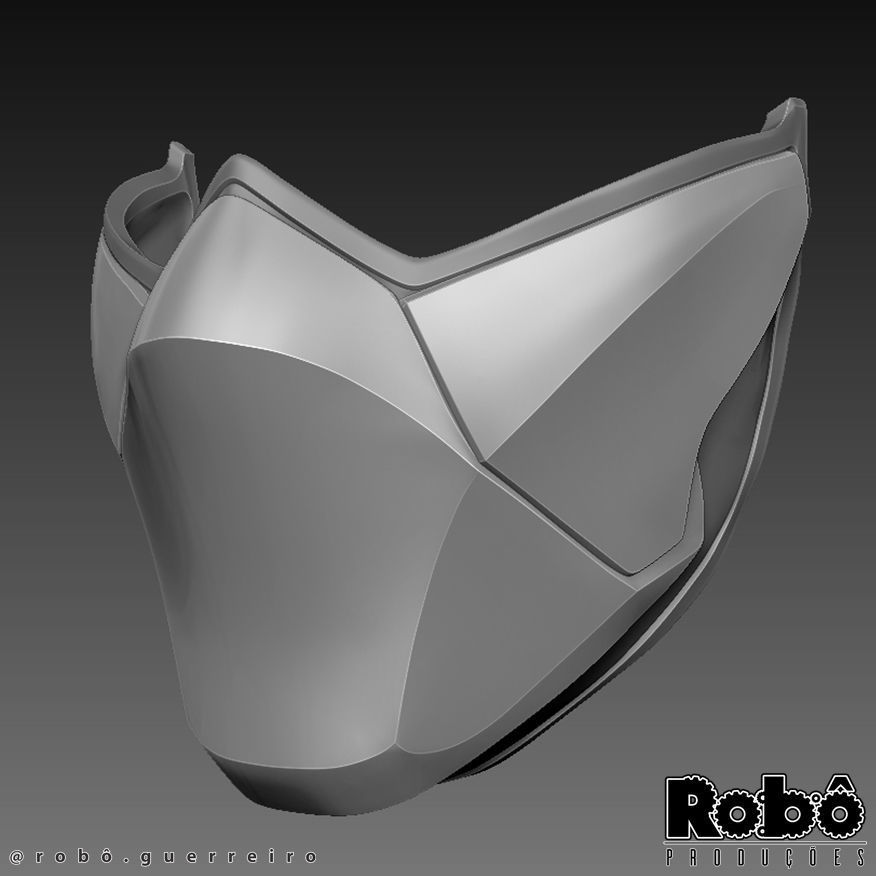 MORTAL KOMBAT 1 - ULTIMATE MK3 CLASSIC NINJA MASK FOR COSPLAY 3D print model_11