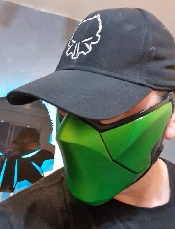 MORTAL KOMBAT 1 - ULTIMATE MK3 CLASSIC NINJA MASK FOR COSPLAY 3D print model_2