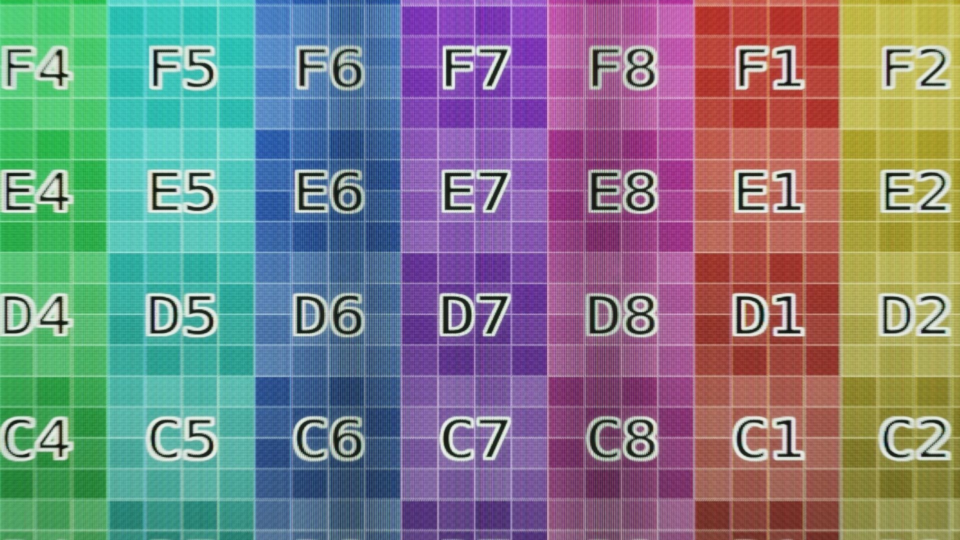 RGB Screen Filter - Texture level 3D model_4