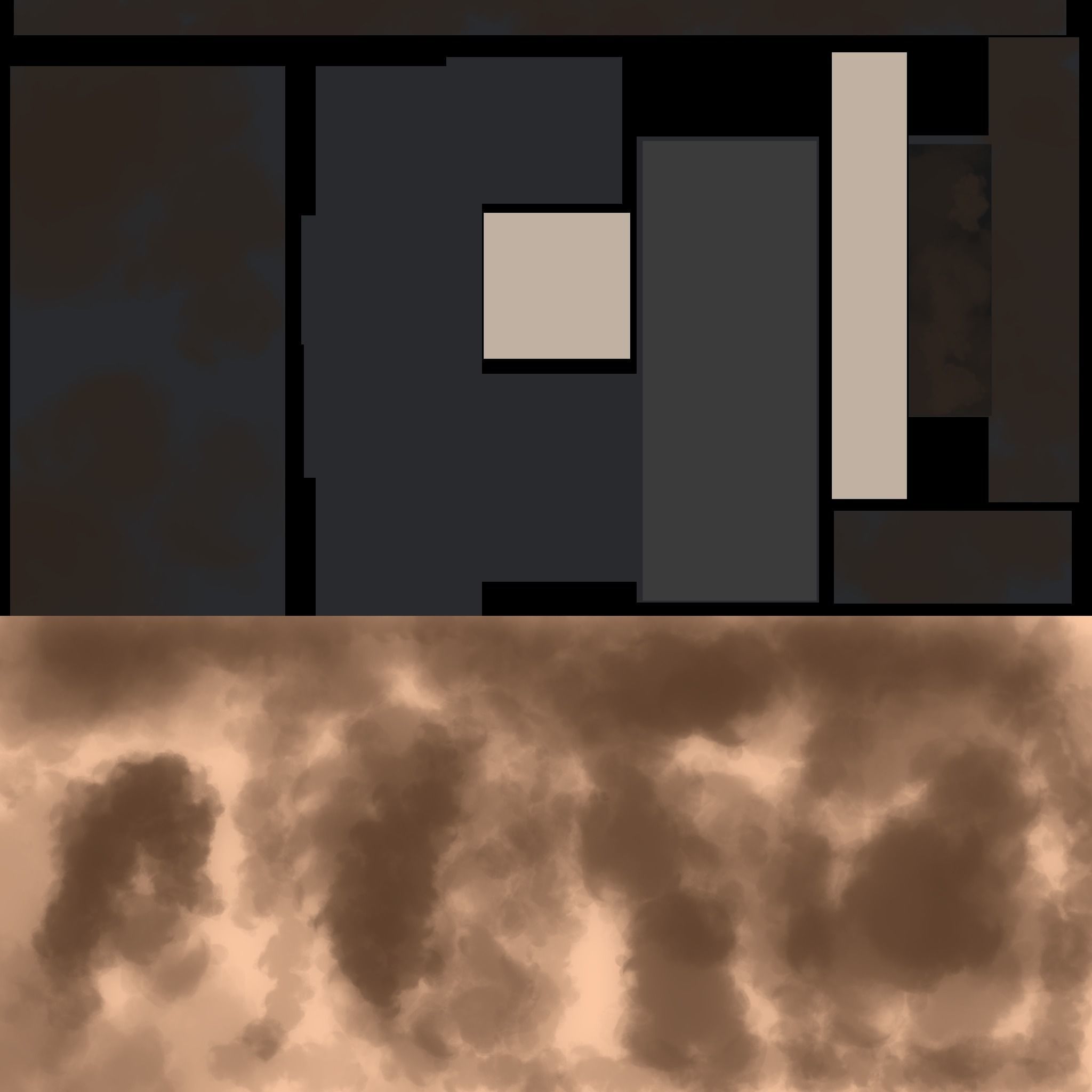 GHOST HOUSE Low-poly 3D model_7