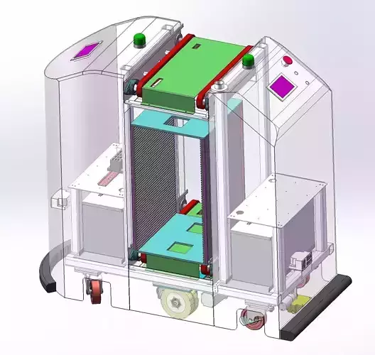 AGV 3D 3D model
