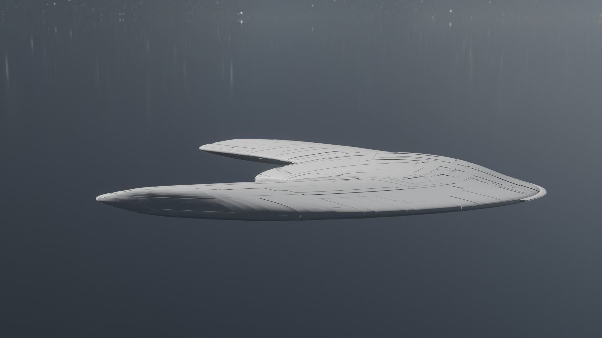 Raider Spaceship 3D model_16