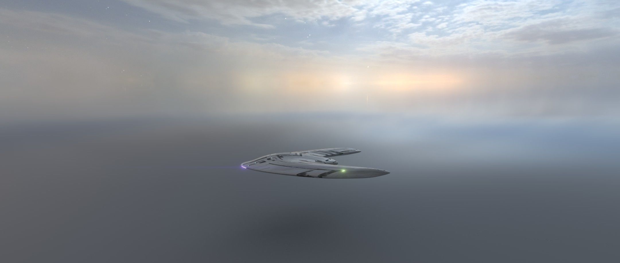 Raider Spaceship 3D model_5