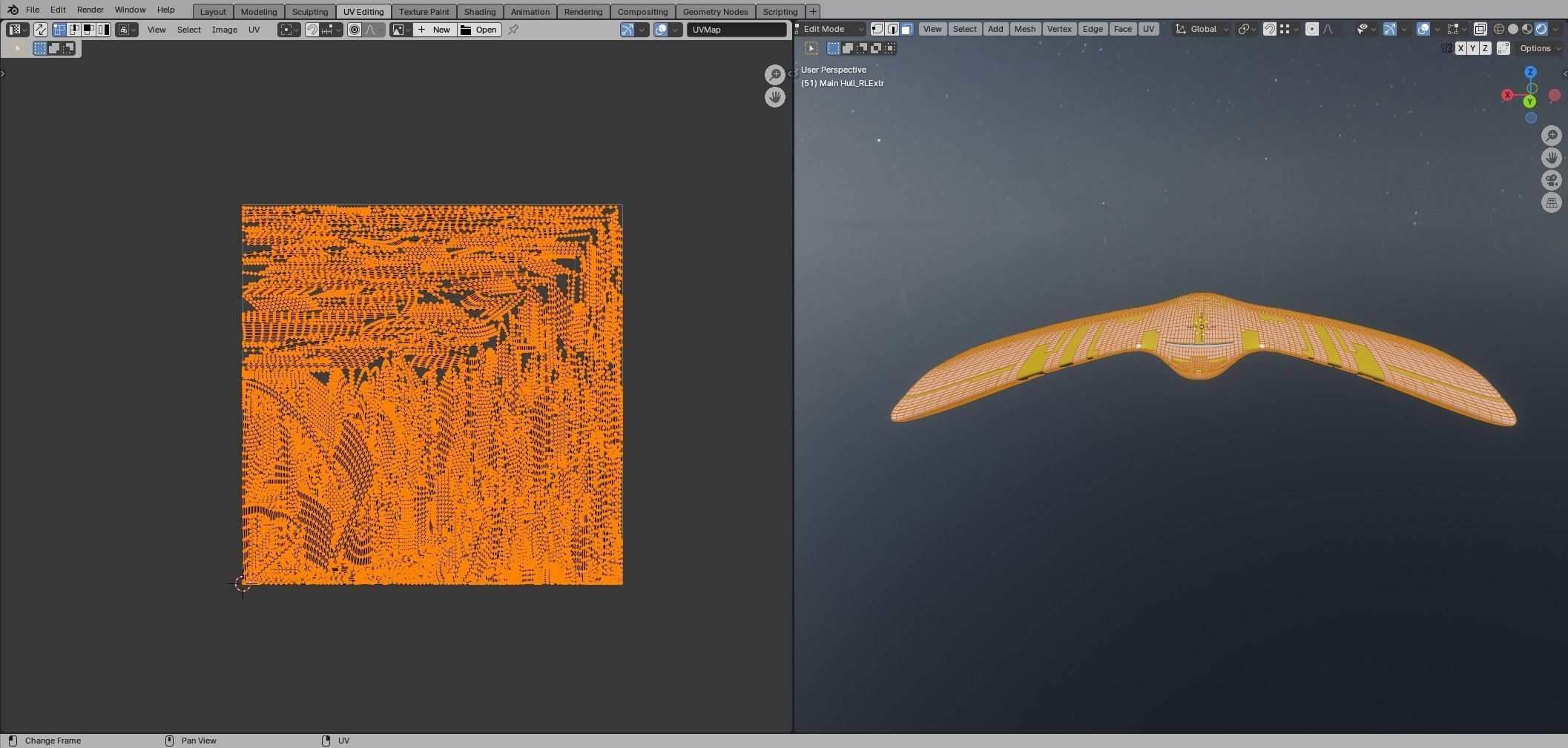 Raider Spaceship 3D model_43