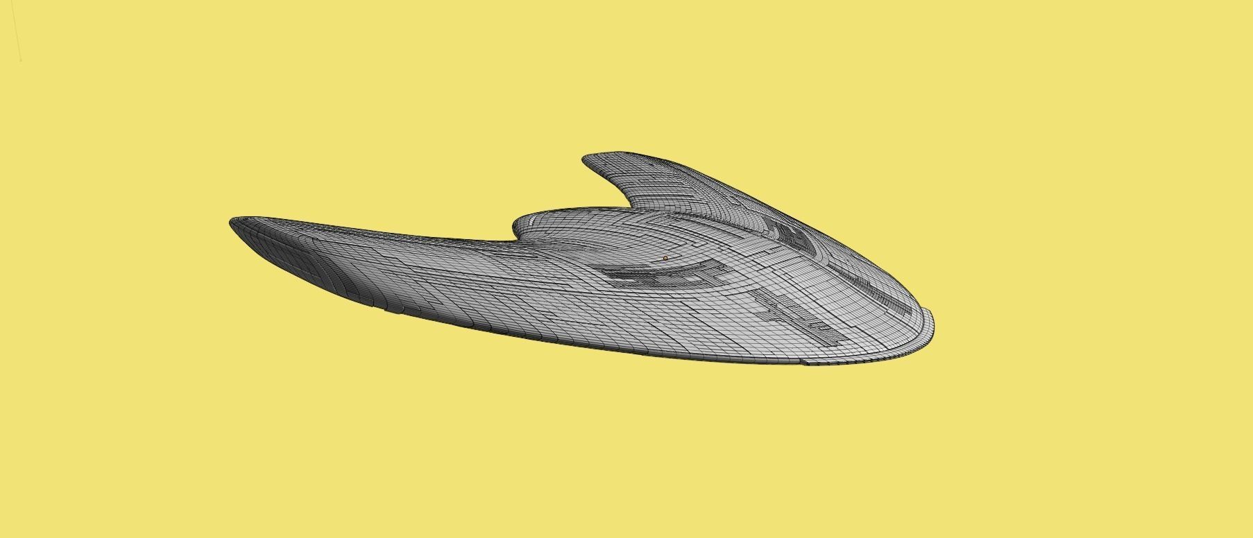 Raider Spaceship 3D model_38