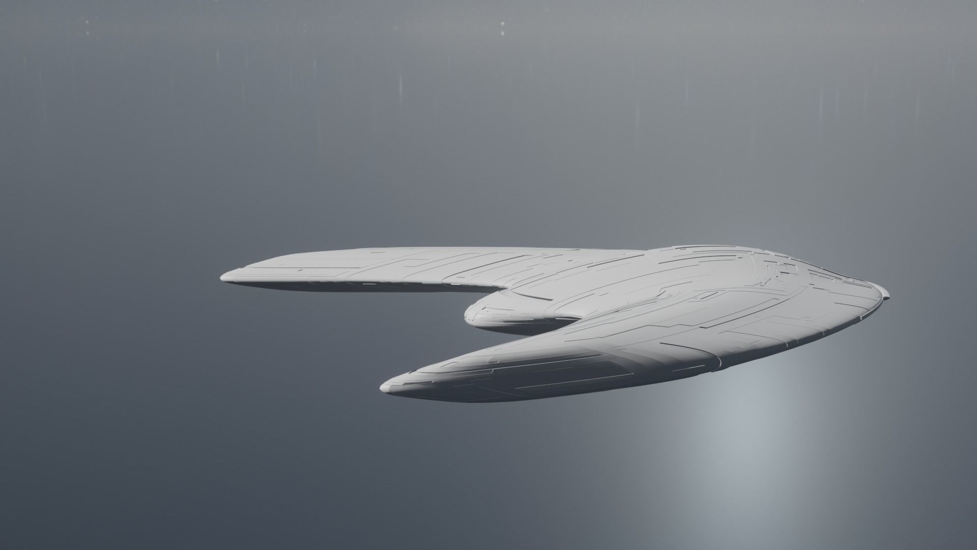 Raider Spaceship 3D model_19