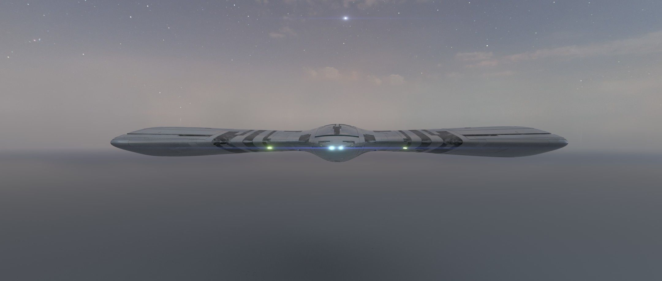 Raider Spaceship 3D model_1