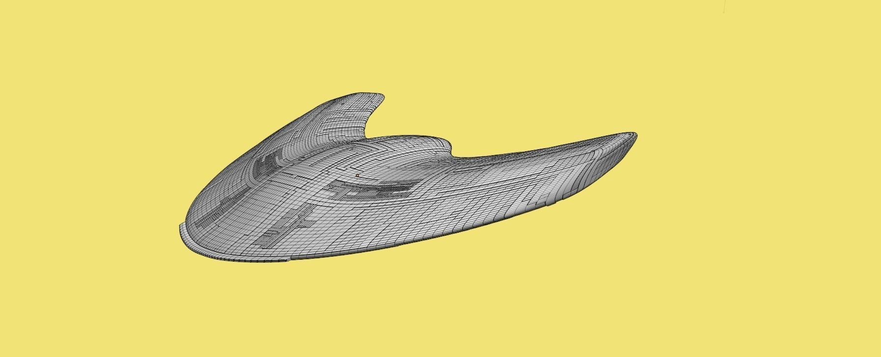 Raider Spaceship 3D model_37