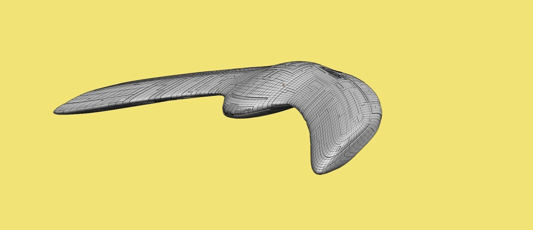 Raider Spaceship 3D model_42