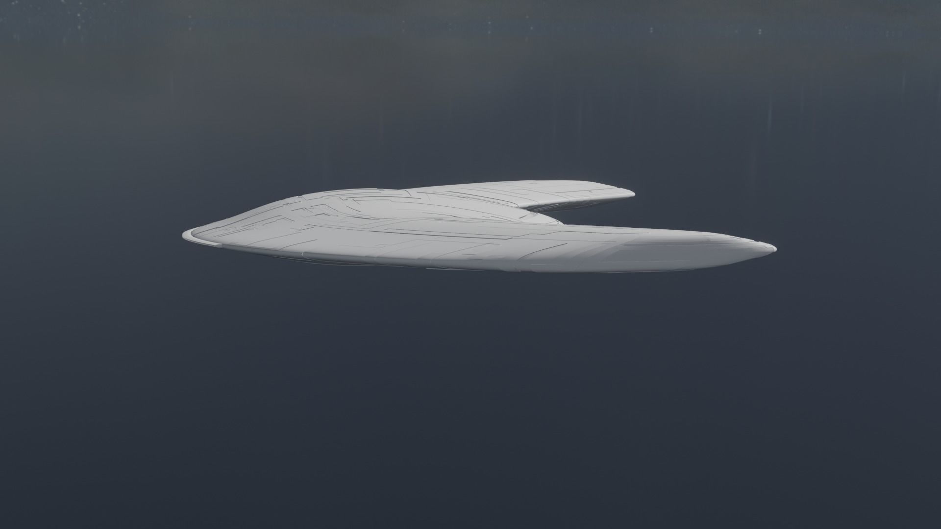 Raider Spaceship 3D model_17