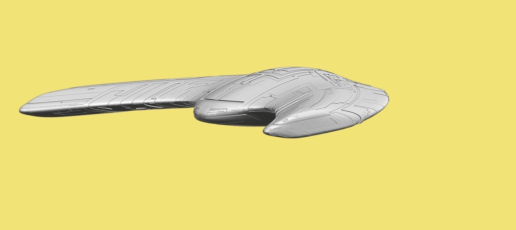 Raider Spaceship 3D model_31