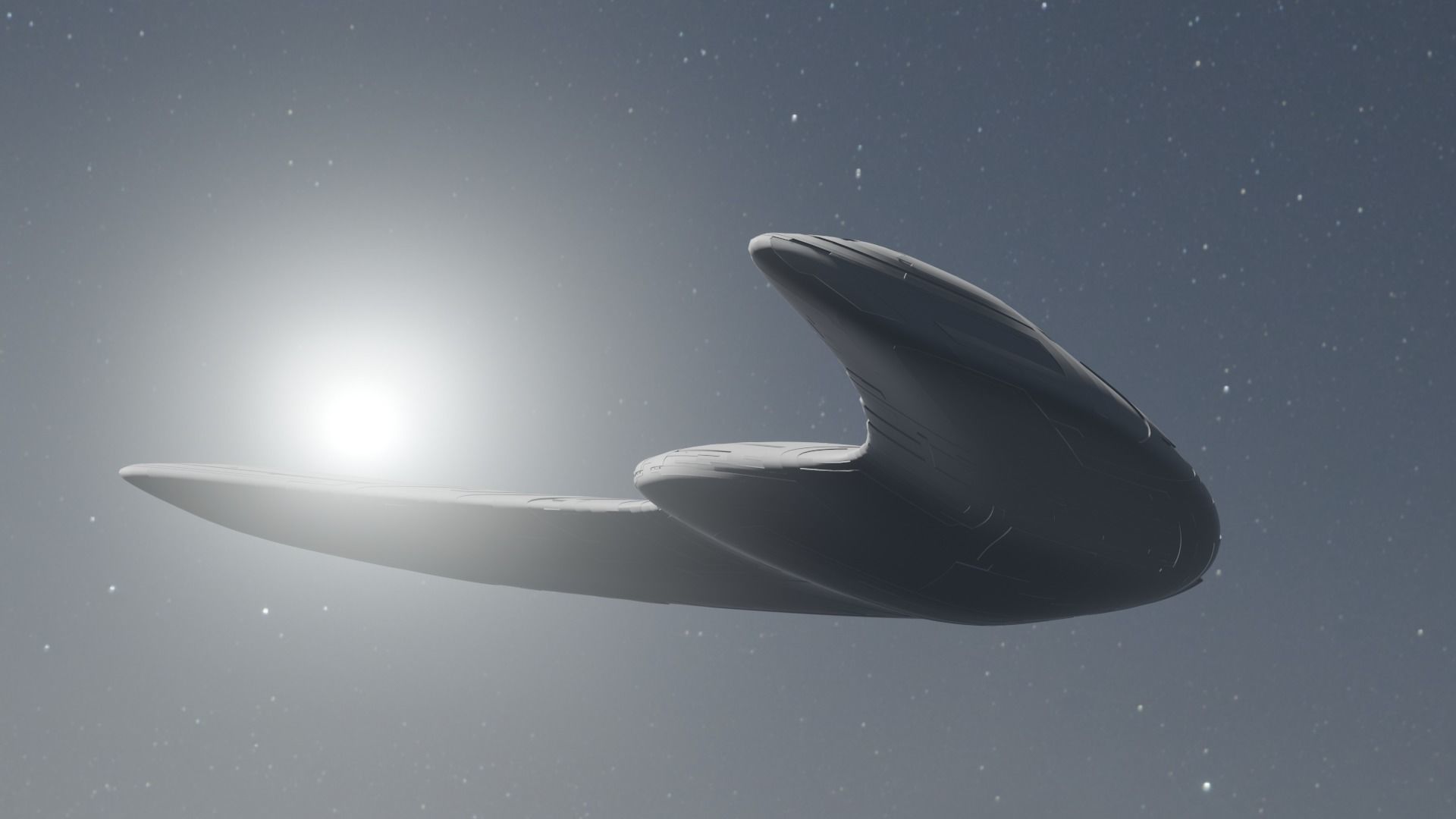 Raider Spaceship 3D model_26