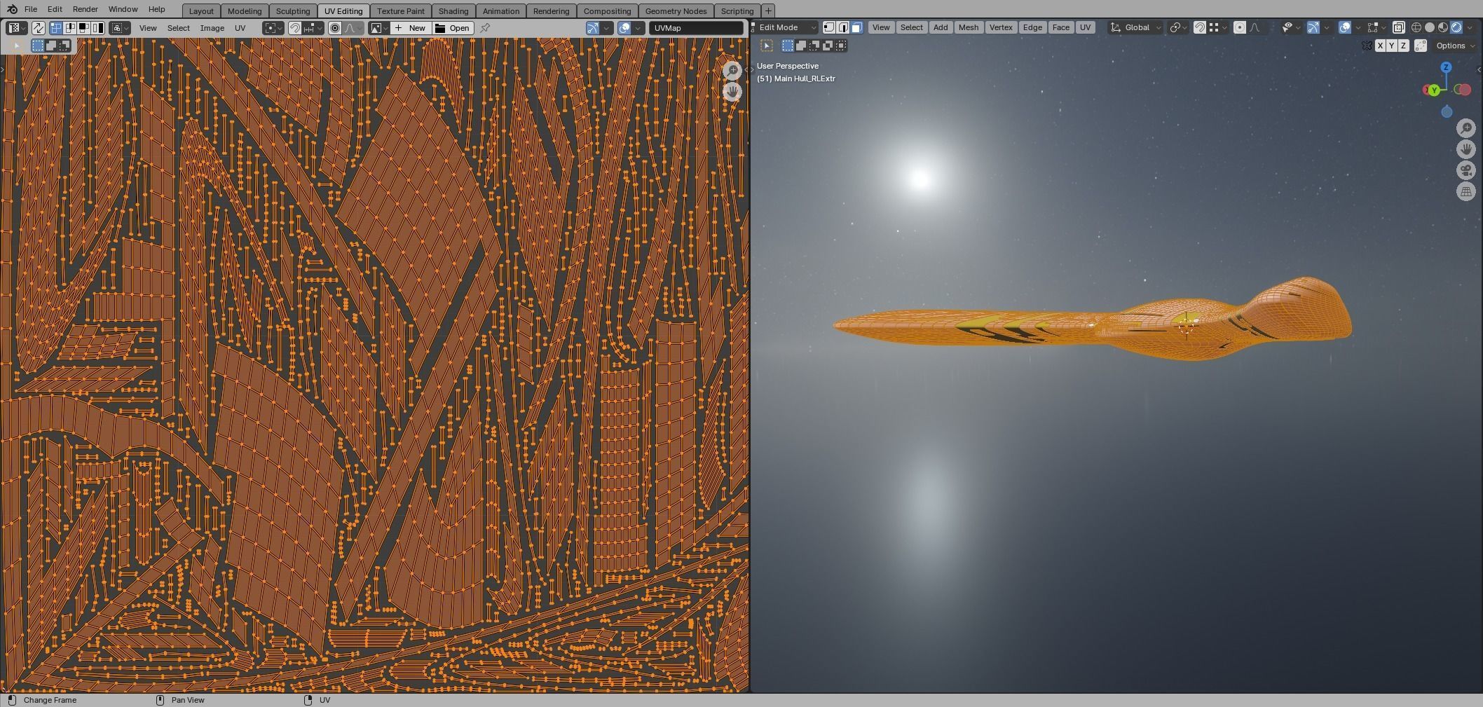 Raider Spaceship 3D model_48