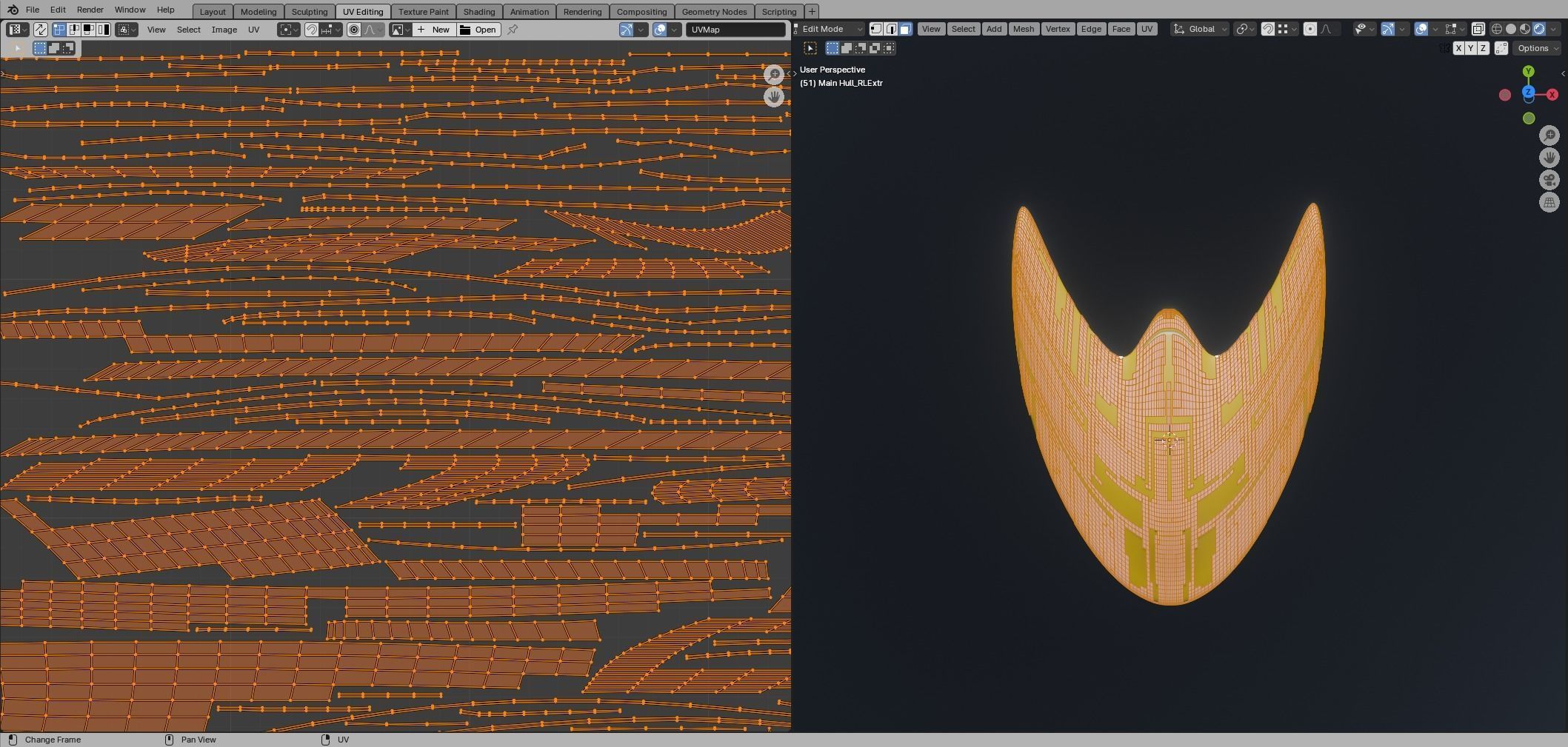 Raider Spaceship 3D model_47
