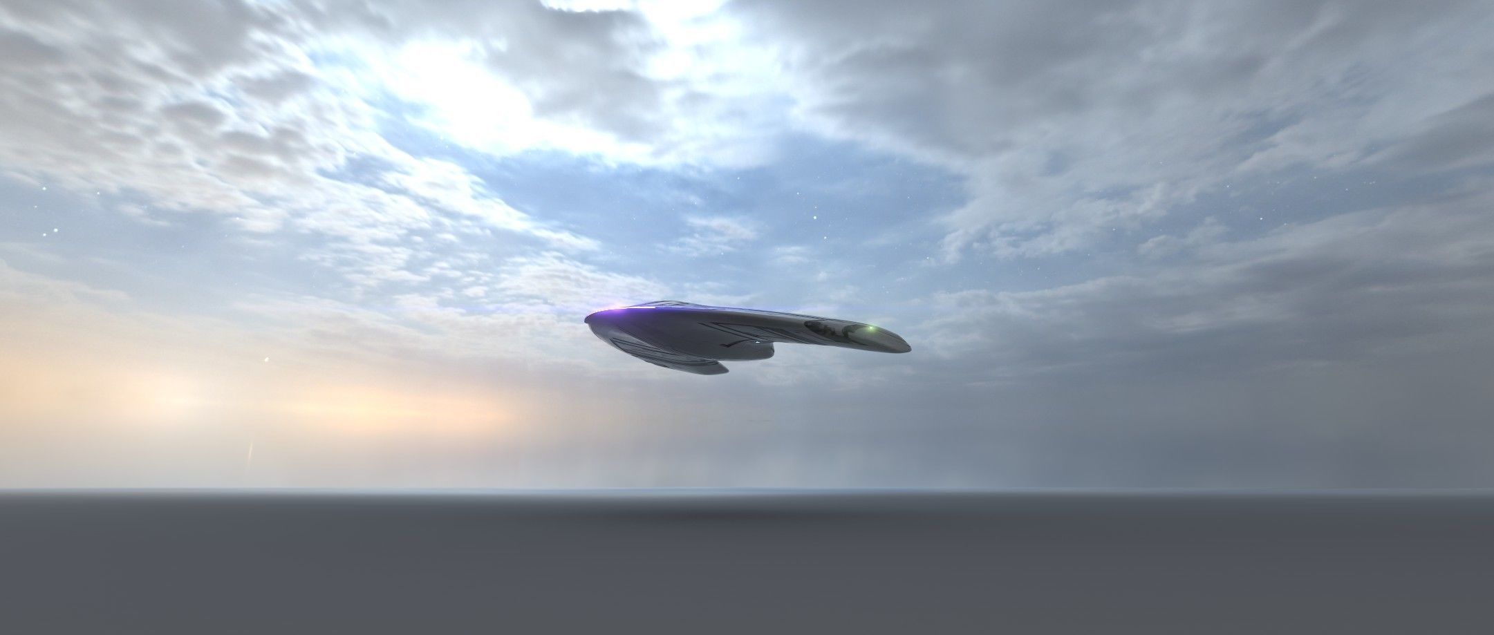 Raider Spaceship 3D model_3