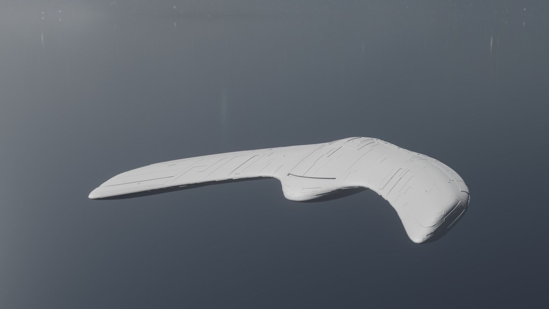 Raider Spaceship 3D model_21