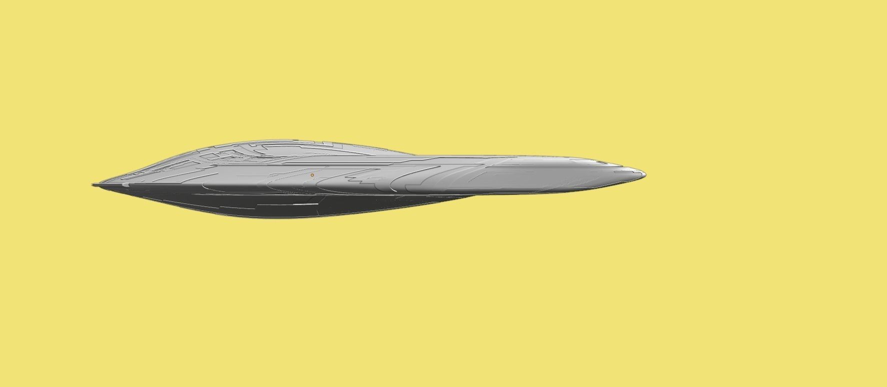 Raider Spaceship 3D model_35