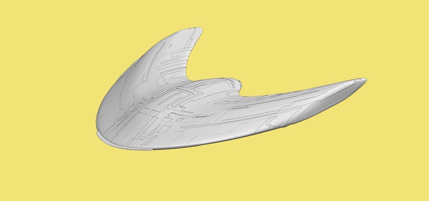 Raider Spaceship 3D model_33