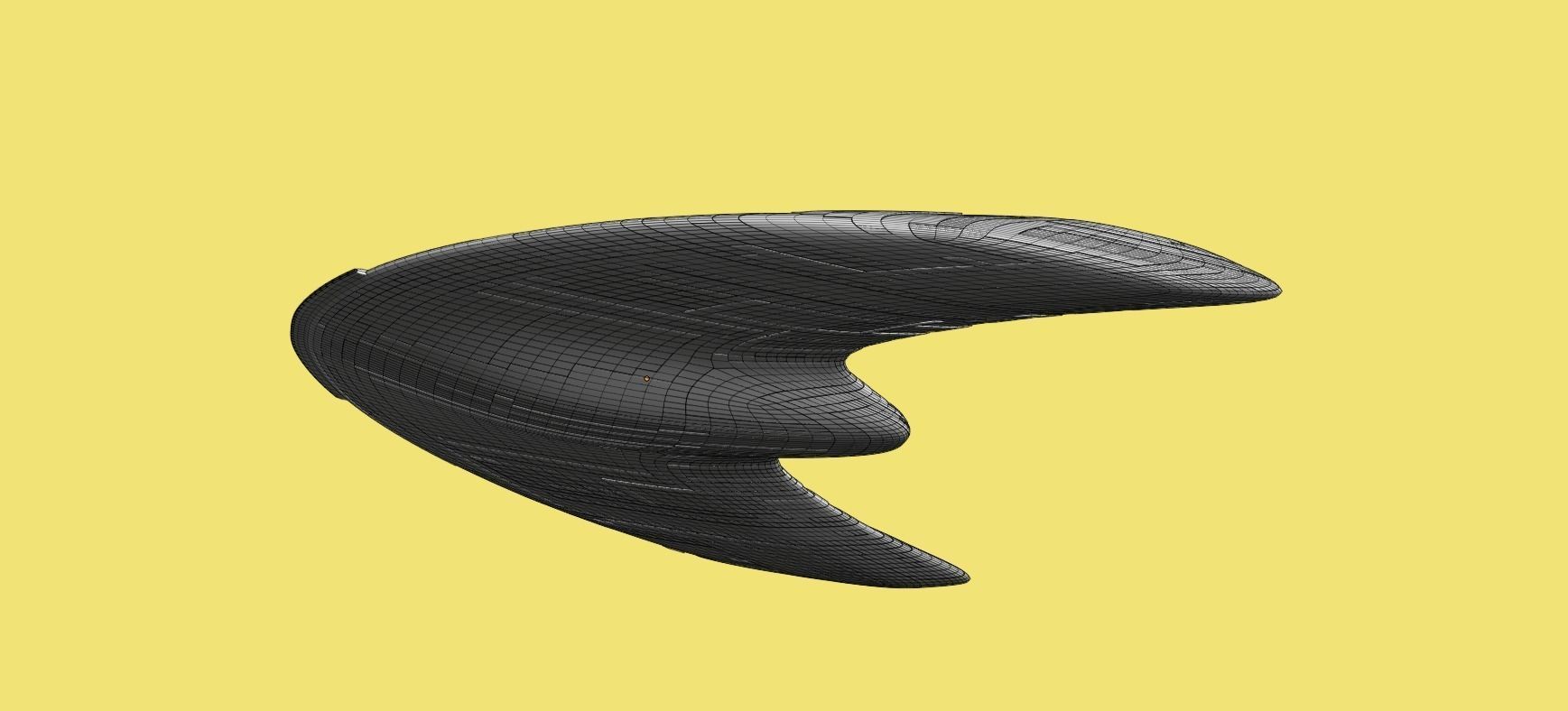 Raider Spaceship 3D model_39