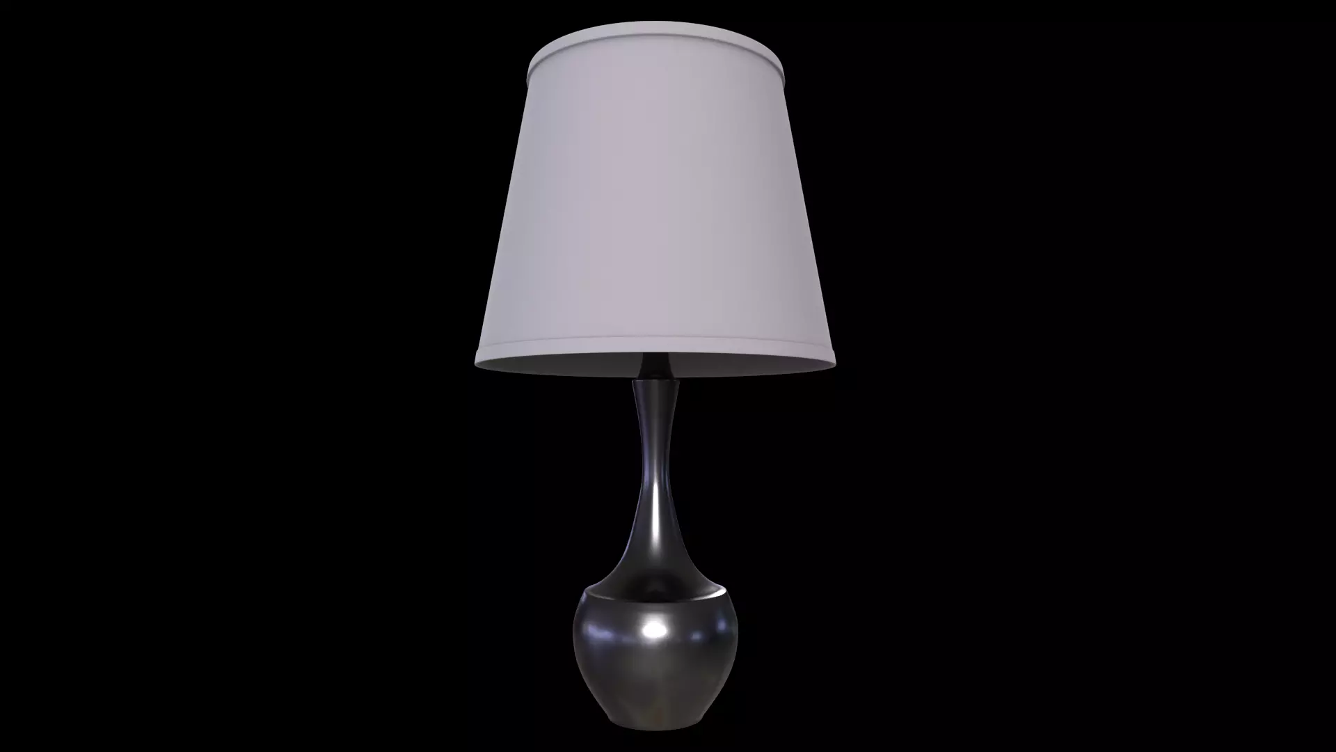 Home decorations-Table Lamp-PBR 3D model_0