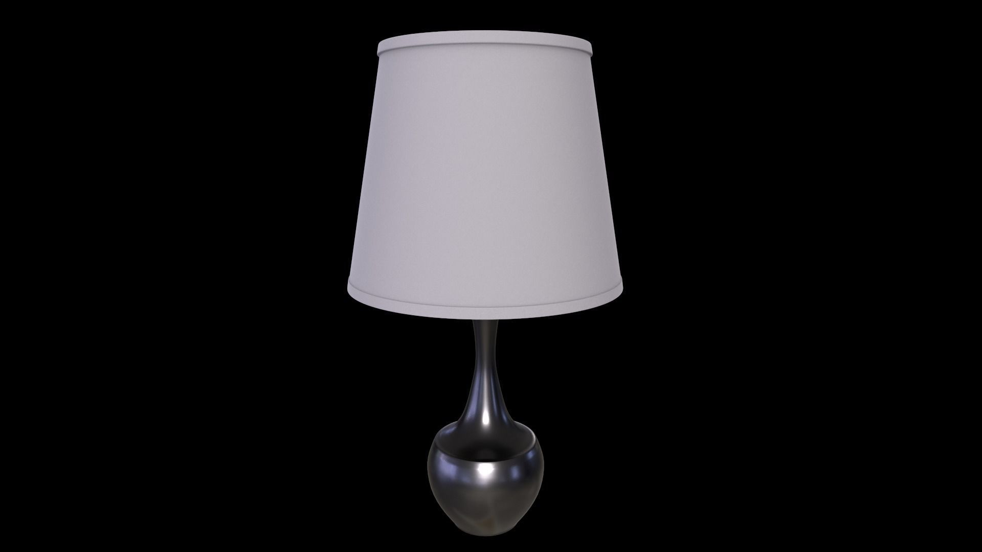 Home decorations-Table Lamp-PBR 3D model_1