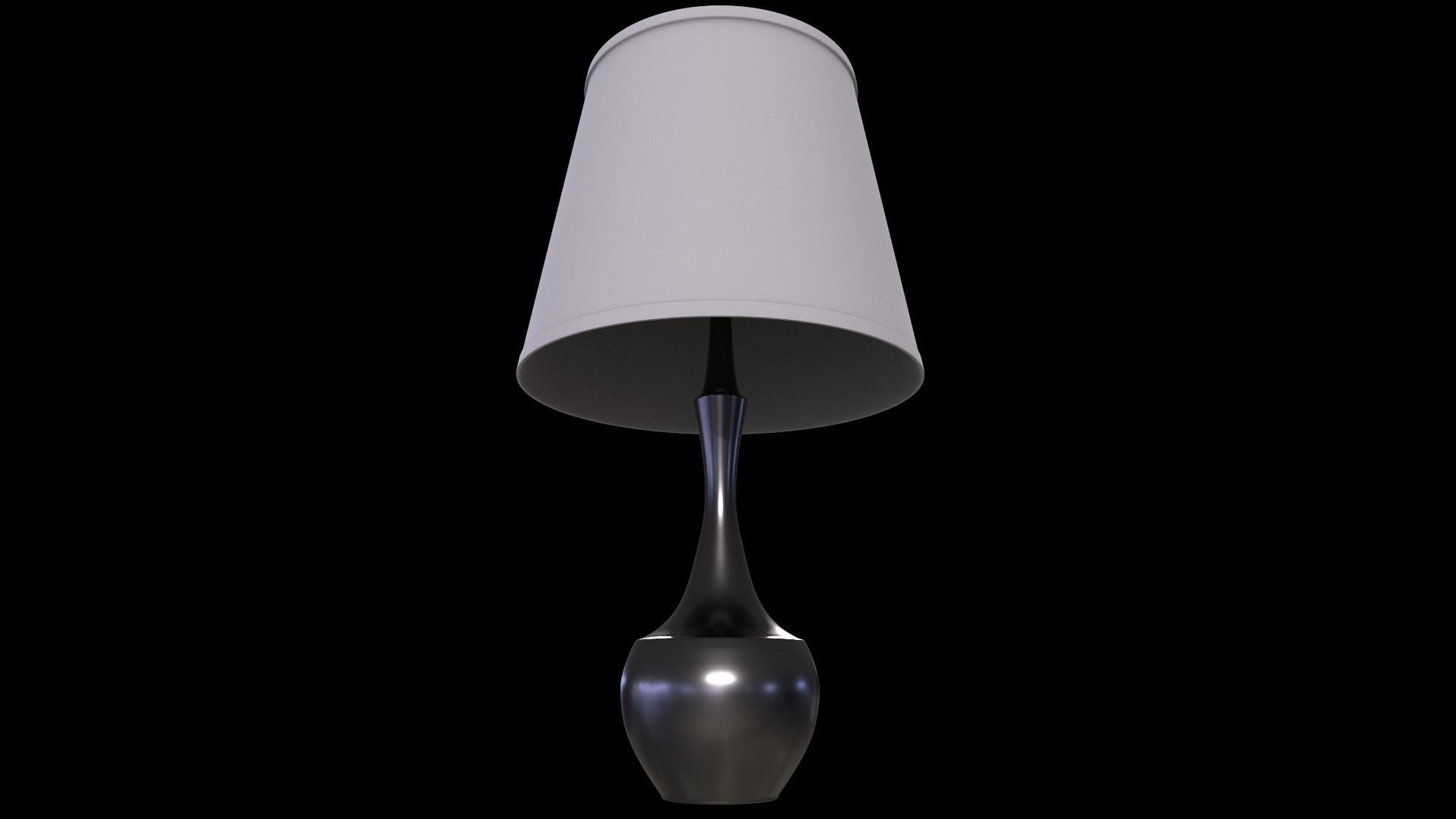 Home decorations-Table Lamp-PBR 3D model_2