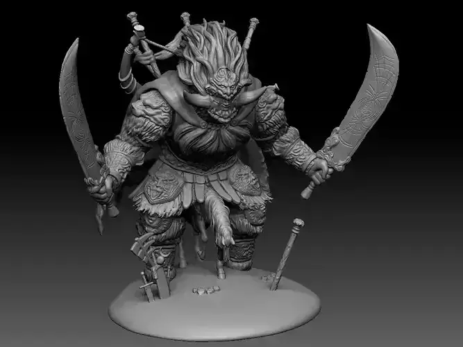 General Radahn 3D print model